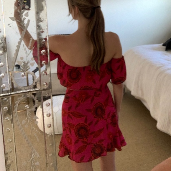 Pink and red floral set - Picture 5 of 5